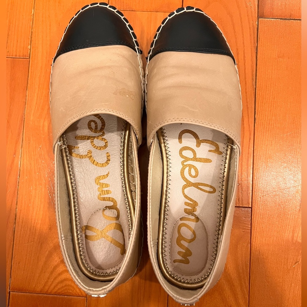 Sam Edelman slip on espadrille flats